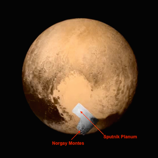 Illustration for article titled Here's the Science so far on Pluto's Icy Mountains and Bumpy Plains